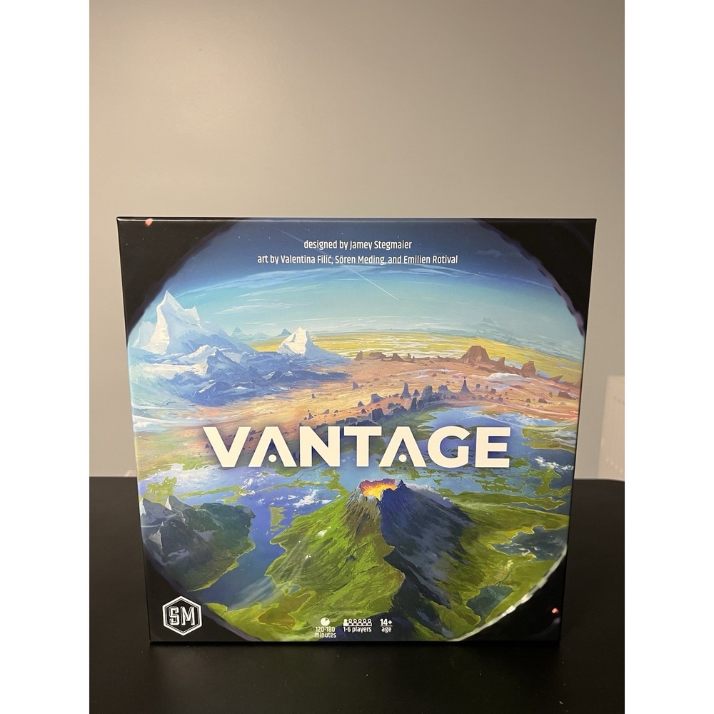 Vantage Board Game Stonemaier Games Upgraded Components Game Insert